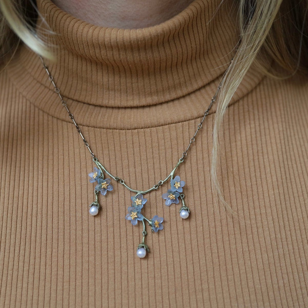 
                  
                    NKL Forget Me Not 3 Drop Necklace
                  
                