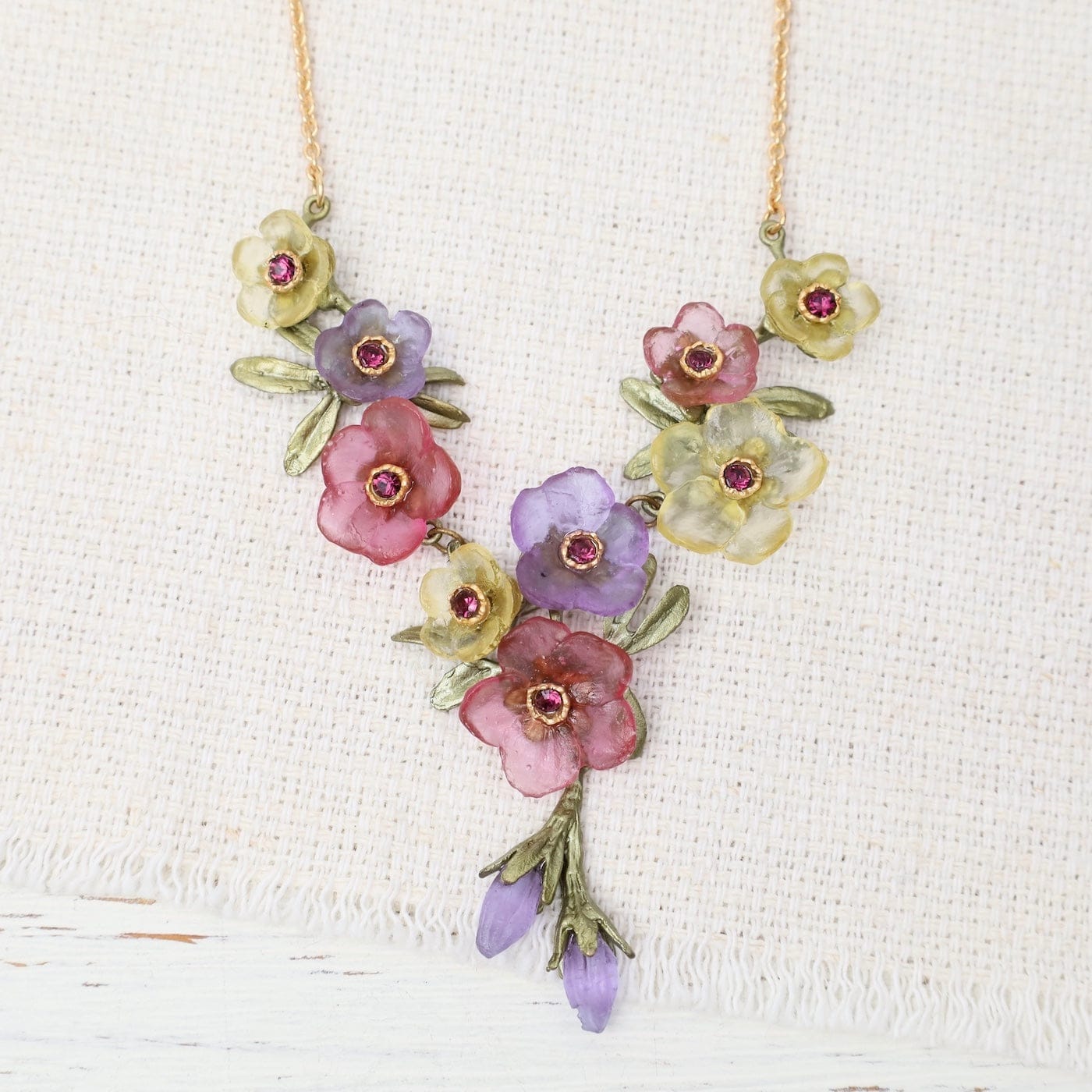 NKL French Bouquet Statement Necklace