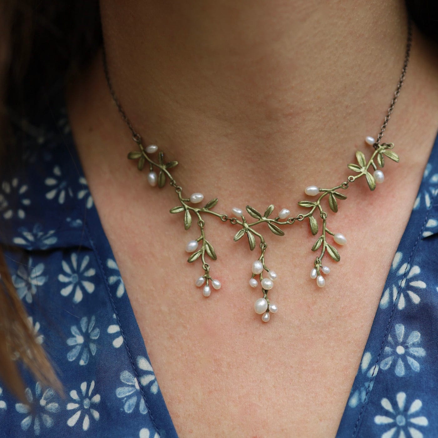 NKL Garden Vine Statement Necklace