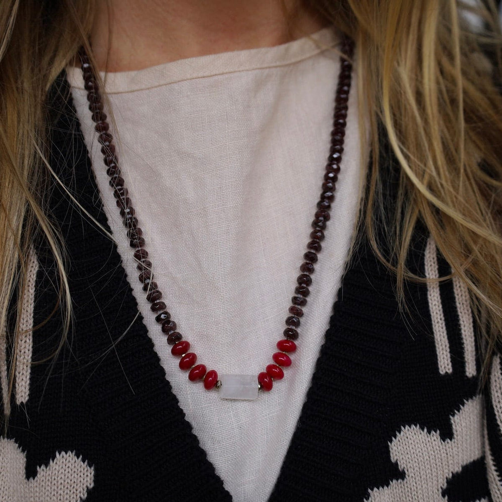 
                  
                    NKL Garnet Mix Necklace
                  
                