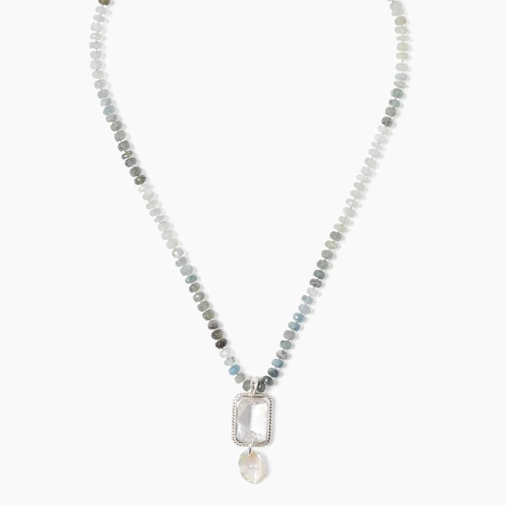 NKL Geneva Necklace Aquamarine