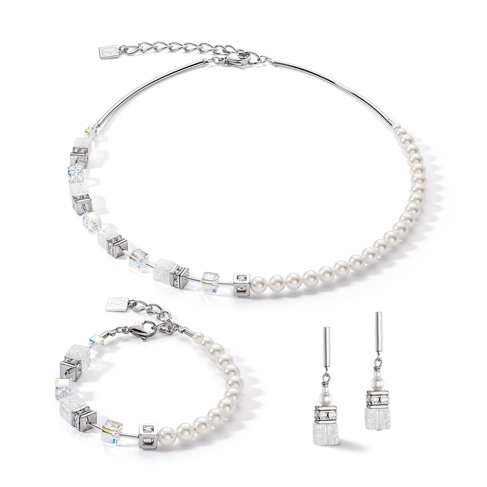 
                  
                    NKL GeoCube Precious Fusion Pearls Necklace
                  
                