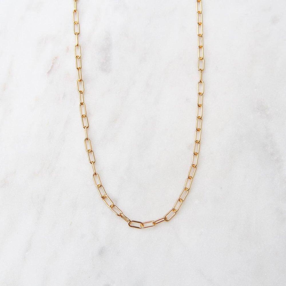 
                      
                        NKL-GF 16" Gold Filled Round Drawn Cable Chain
                      
                    