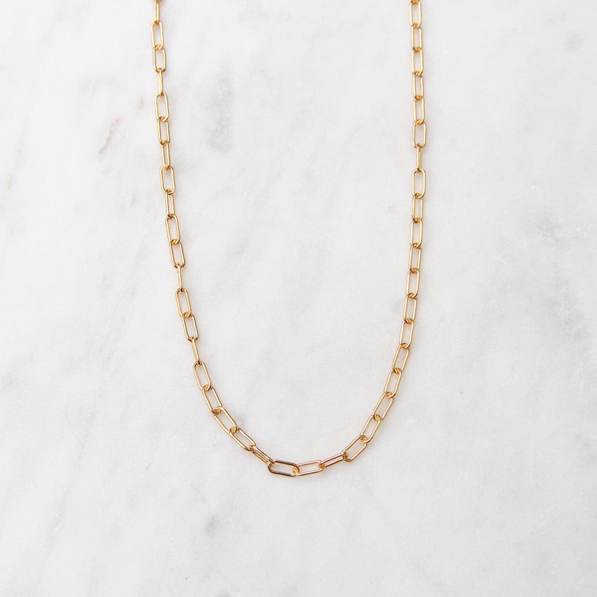 NKL-GF 16" Gold Filled Round Drawn Cable Chain