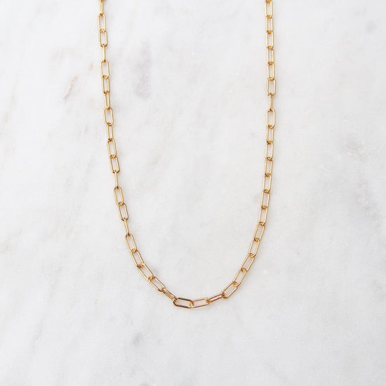 NKL-GF 16" Gold Filled Round Drawn Cable Chain