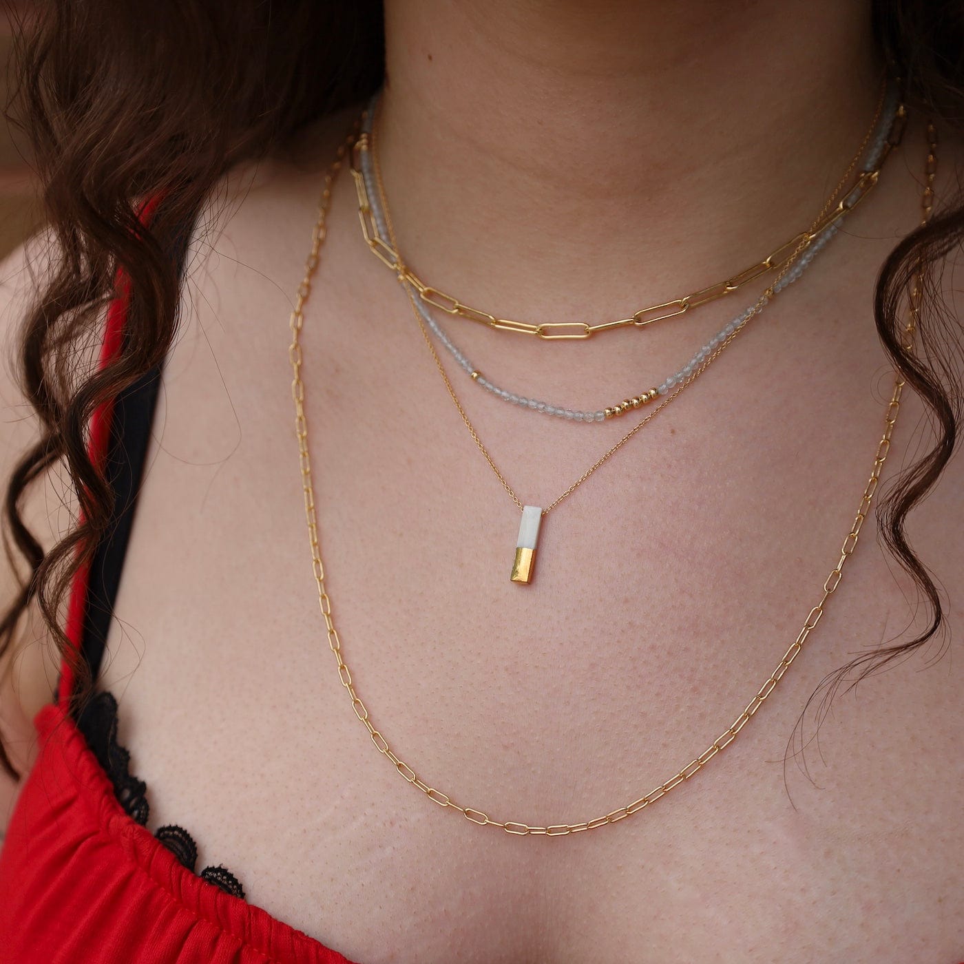 NKL-GF 24" Gold Filled Round Drawn Cable Chain