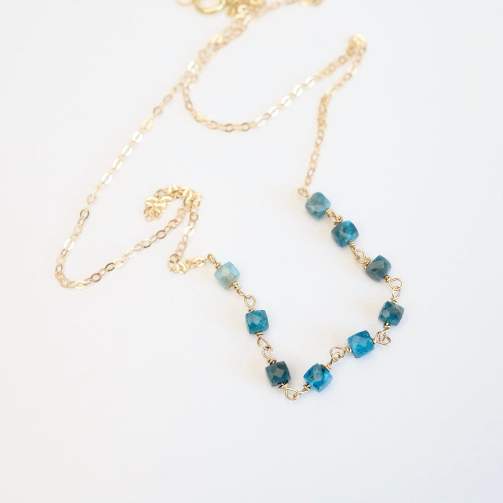 
                      
                        NKL-GF Apatite Handmade Bead Chain Necklace
                      
                    