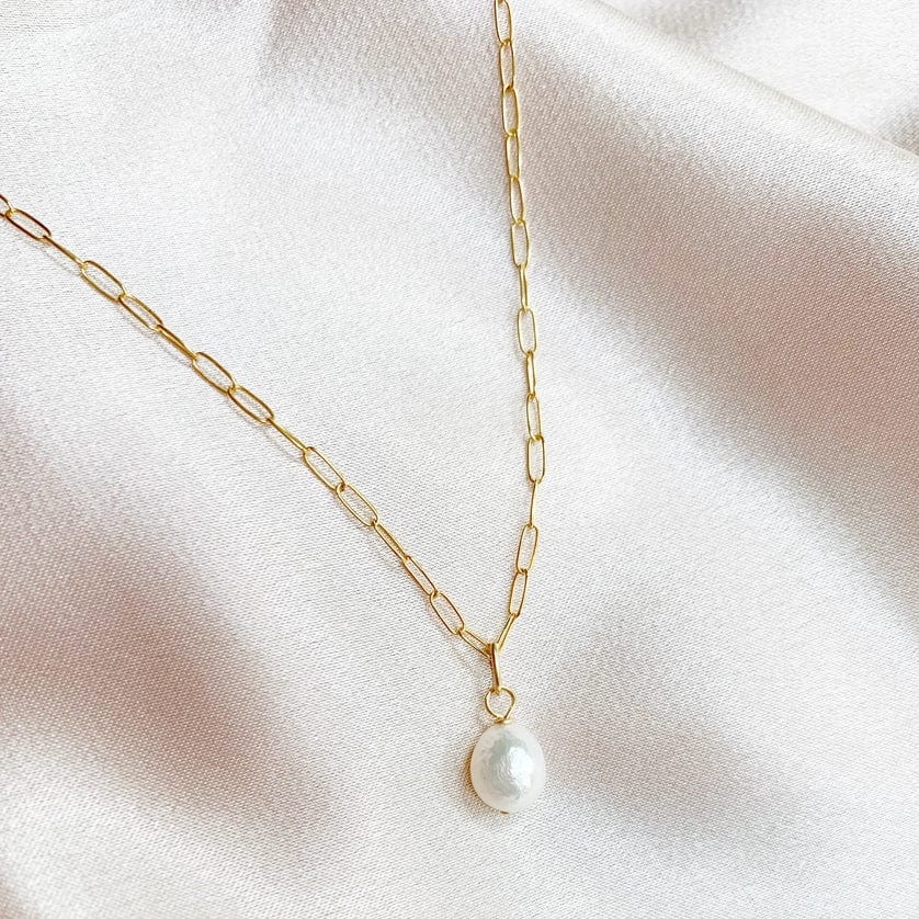 
                      
                        NKL-GF Baroque Pearl Necklace Gold Filled
                      
                    