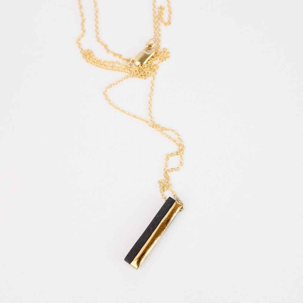 
                  
                    NKL-GF Black Bar 2 Necklace
                  
                