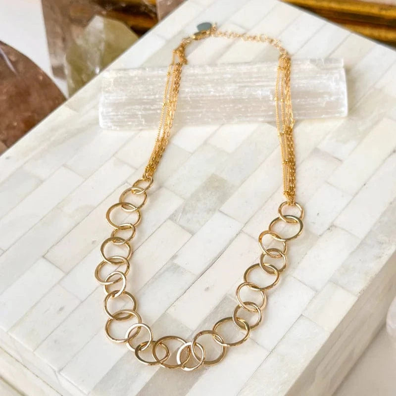 NKL-GF Calico Necklace