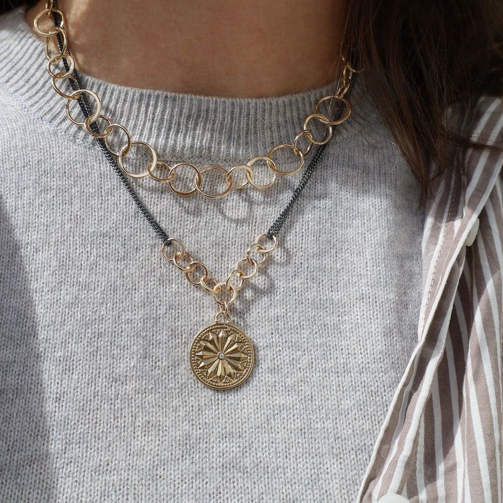NKL-GF Calico Necklace