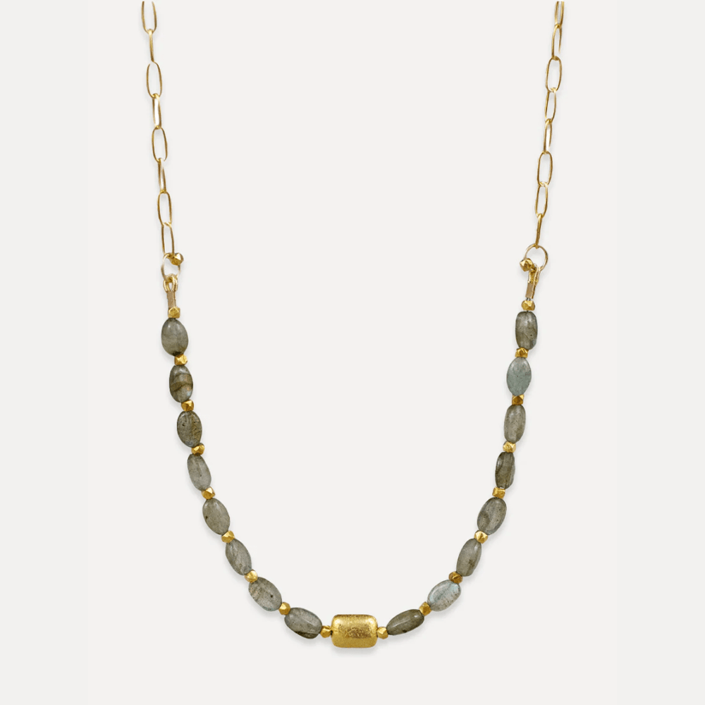 NKL-GF Echo Necklace with Labradorite