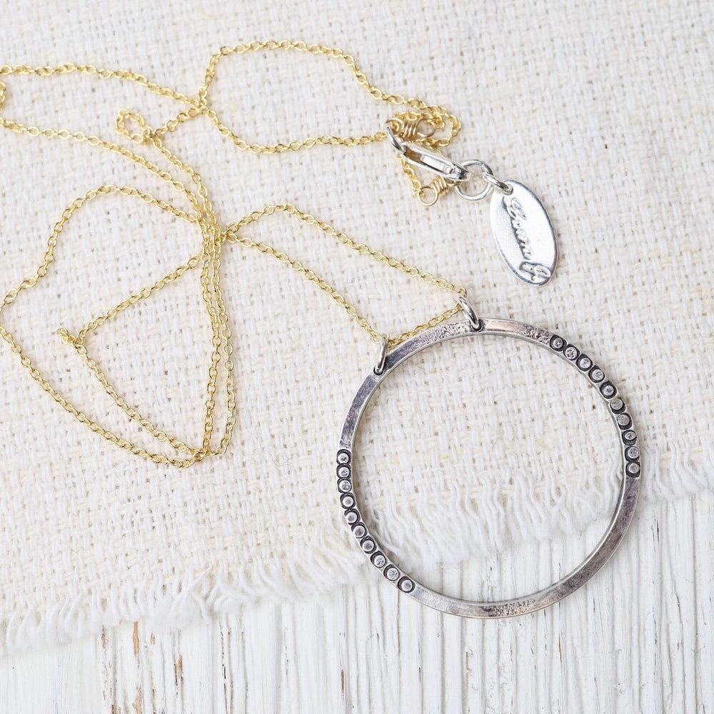 
                  
                    NKL-GF Eternity Hoop Necklace
                  
                