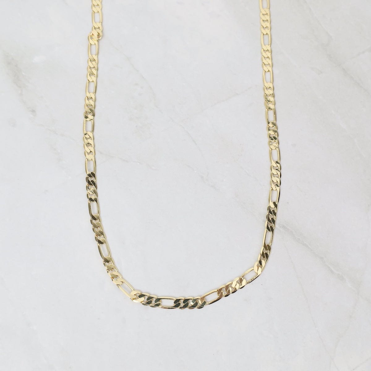 NKL-GF Figaro Gold Chain Necklace