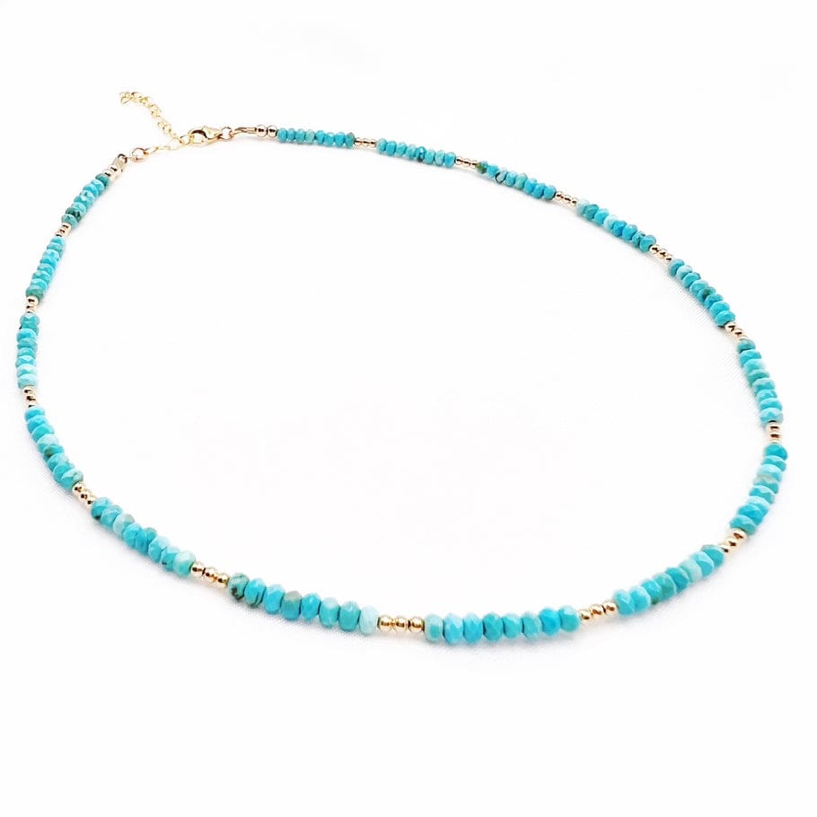 
                  
                    NKL-GF Free Spirit Turquoise Beaded Necklace Gold Filled
                  
                