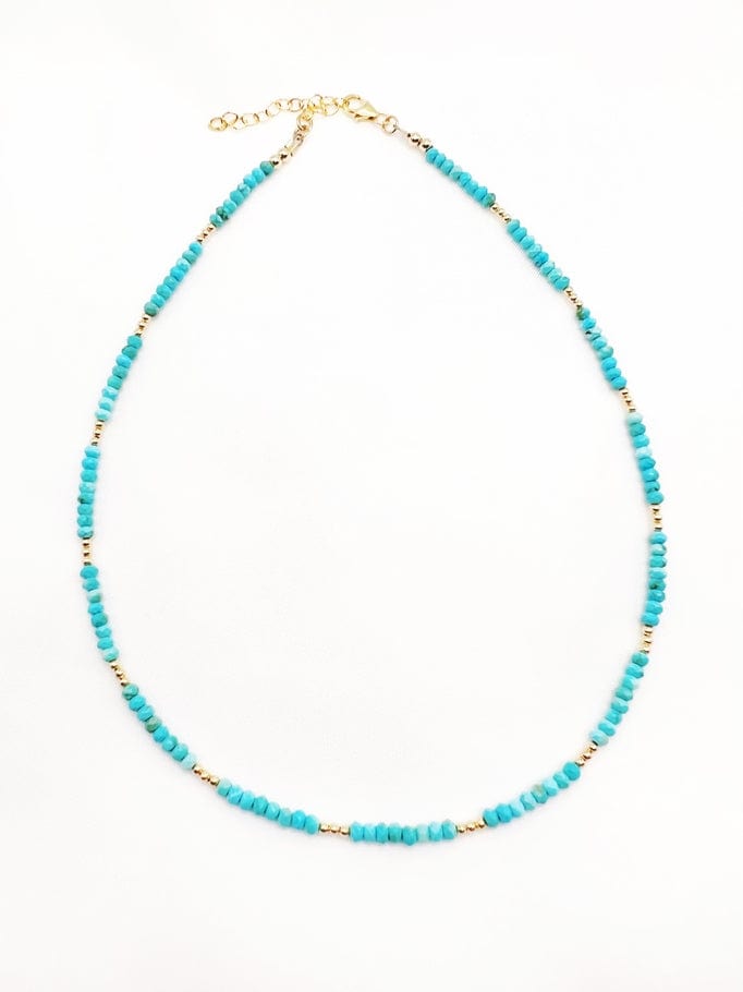 
                  
                    NKL-GF Free Spirit Turquoise Beaded Necklace Gold Filled
                  
                