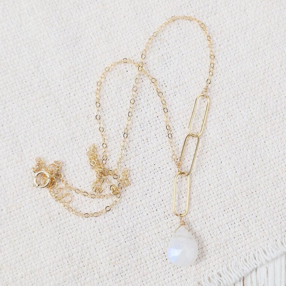 
                  
                    NKL-GF Gf Loop Chain Necklace With Rainbow Moonstone Brio
                  
                