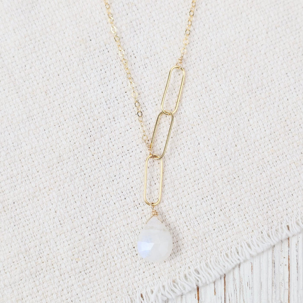 
                  
                    NKL-GF Gf Loop Chain Necklace With Rainbow Moonstone Brio
                  
                