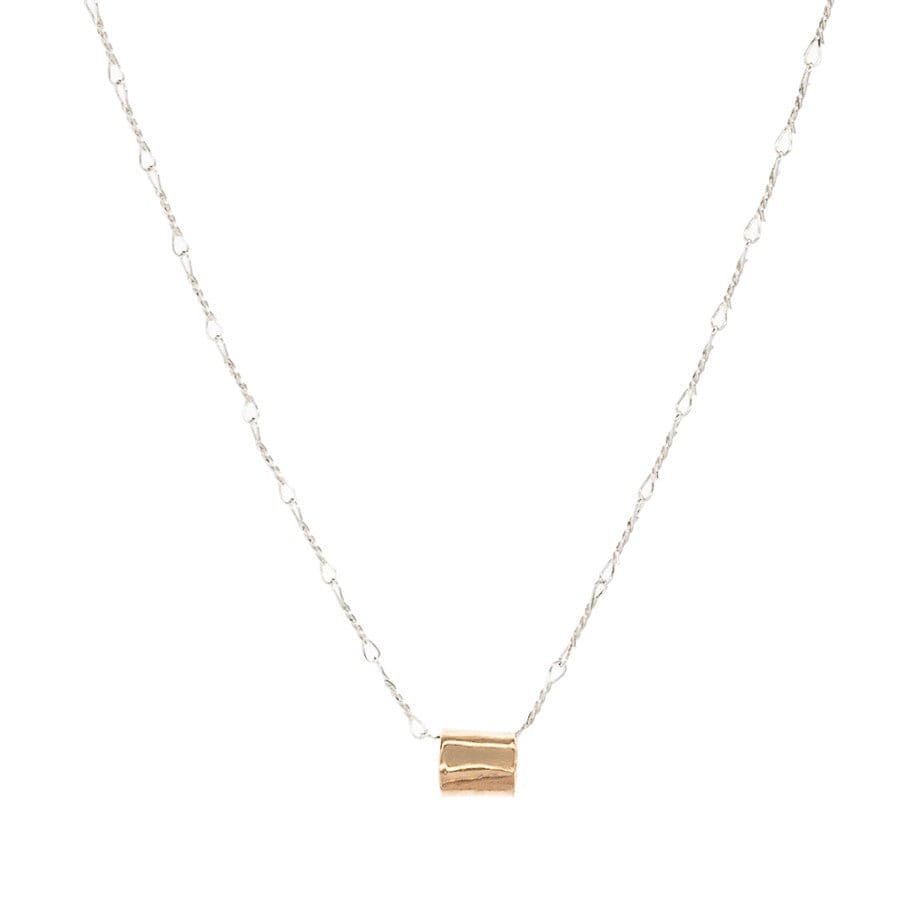 NKL-GF Gilded Barrel Layering Necklace