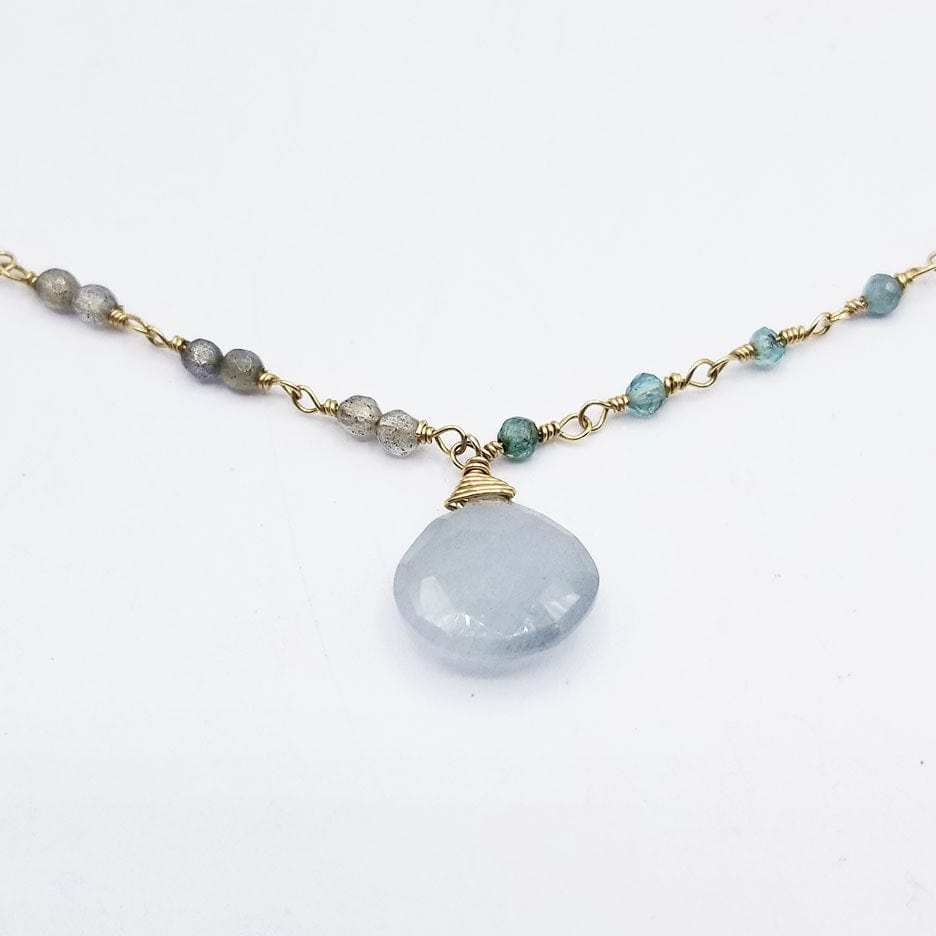 
                  
                    NKL-GF Gold Fill Moss Aquamarine Necklace
                  
                