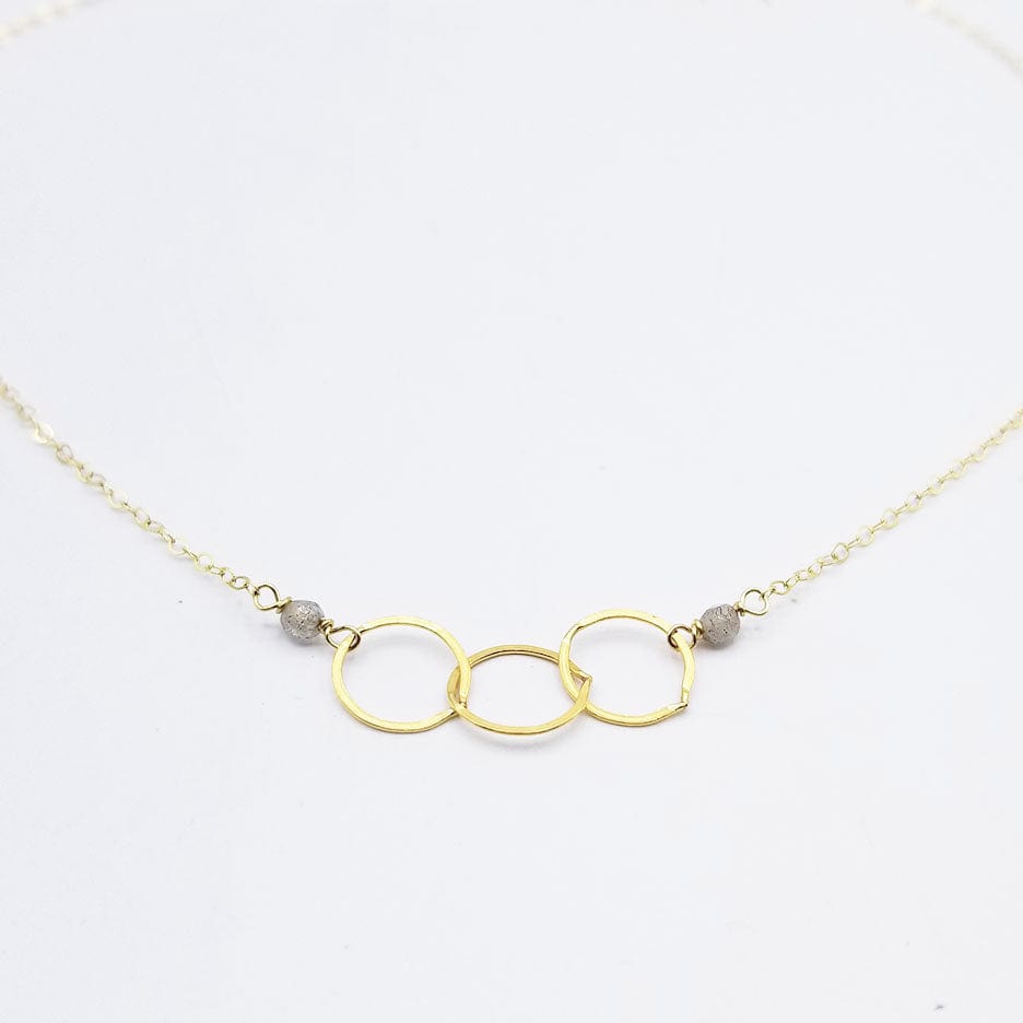 
                  
                    NKL-GF Gold Filled 3 Ring Necklace
                  
                