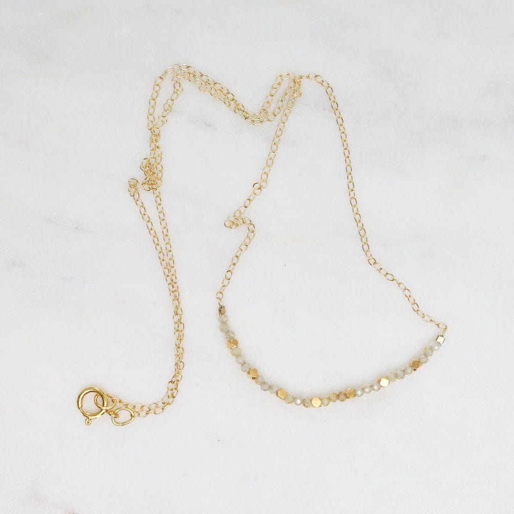 
                      
                        NKL-GF Gold Filled Chain with Gemstone & 18k Gold Vermeil
                      
                    