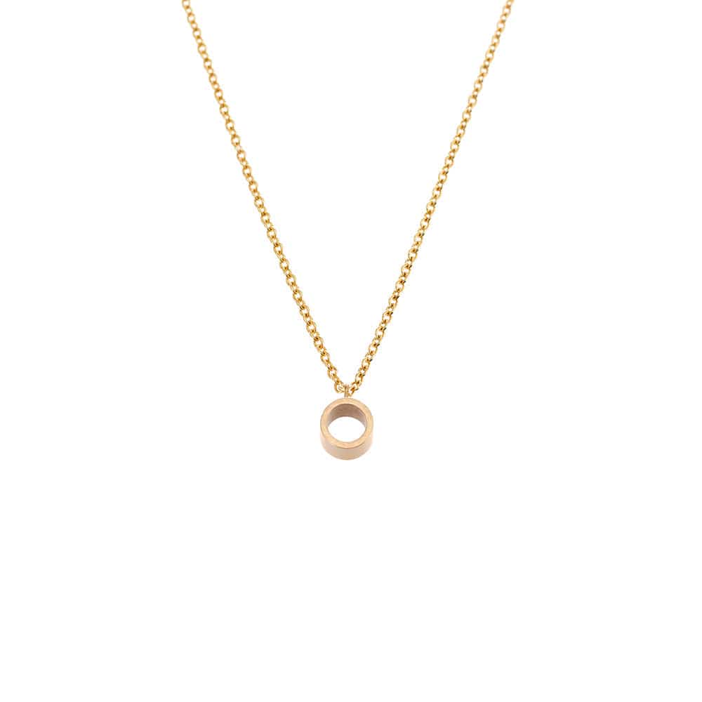 NKL-GF Gold Tube Necklace