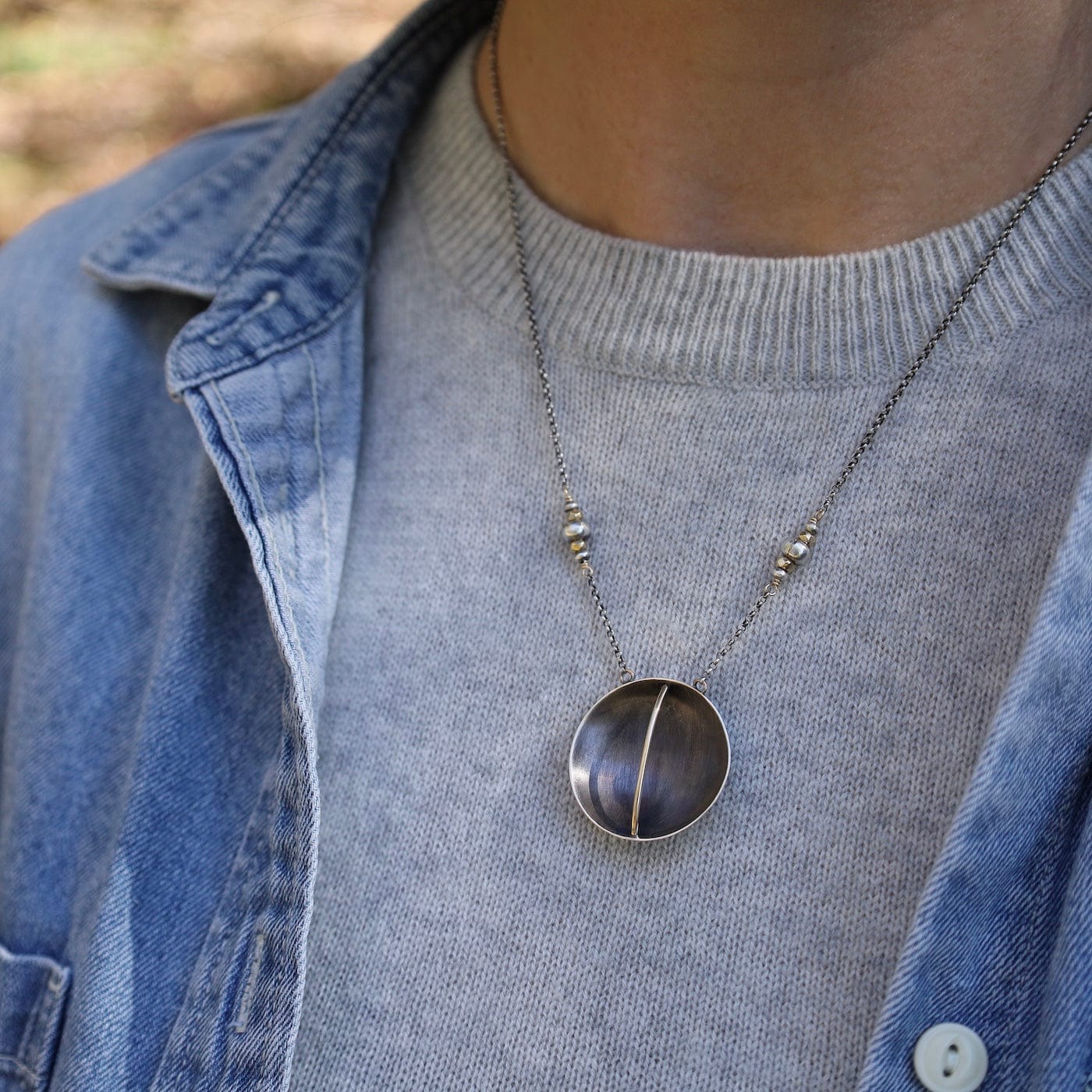 NKL-GF Golden Rift Pendant