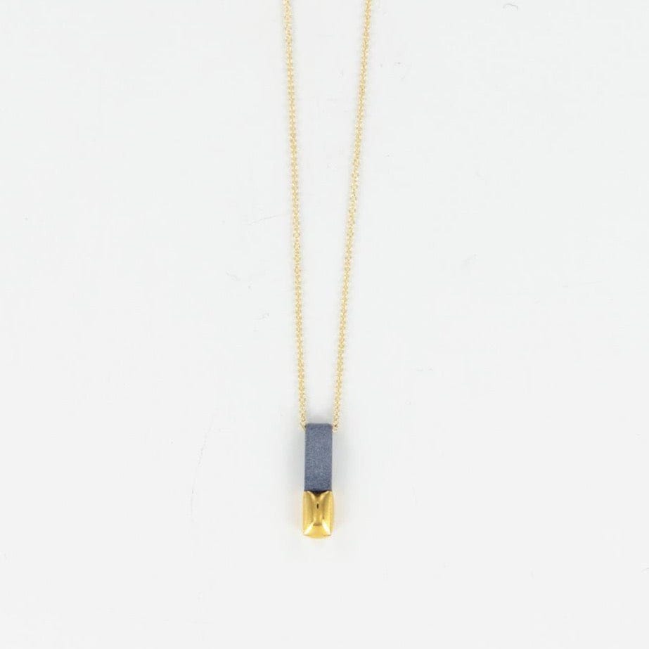 
                      
                        NKL-GF Grey Gold Dipped Bar Necklace
                      
                    