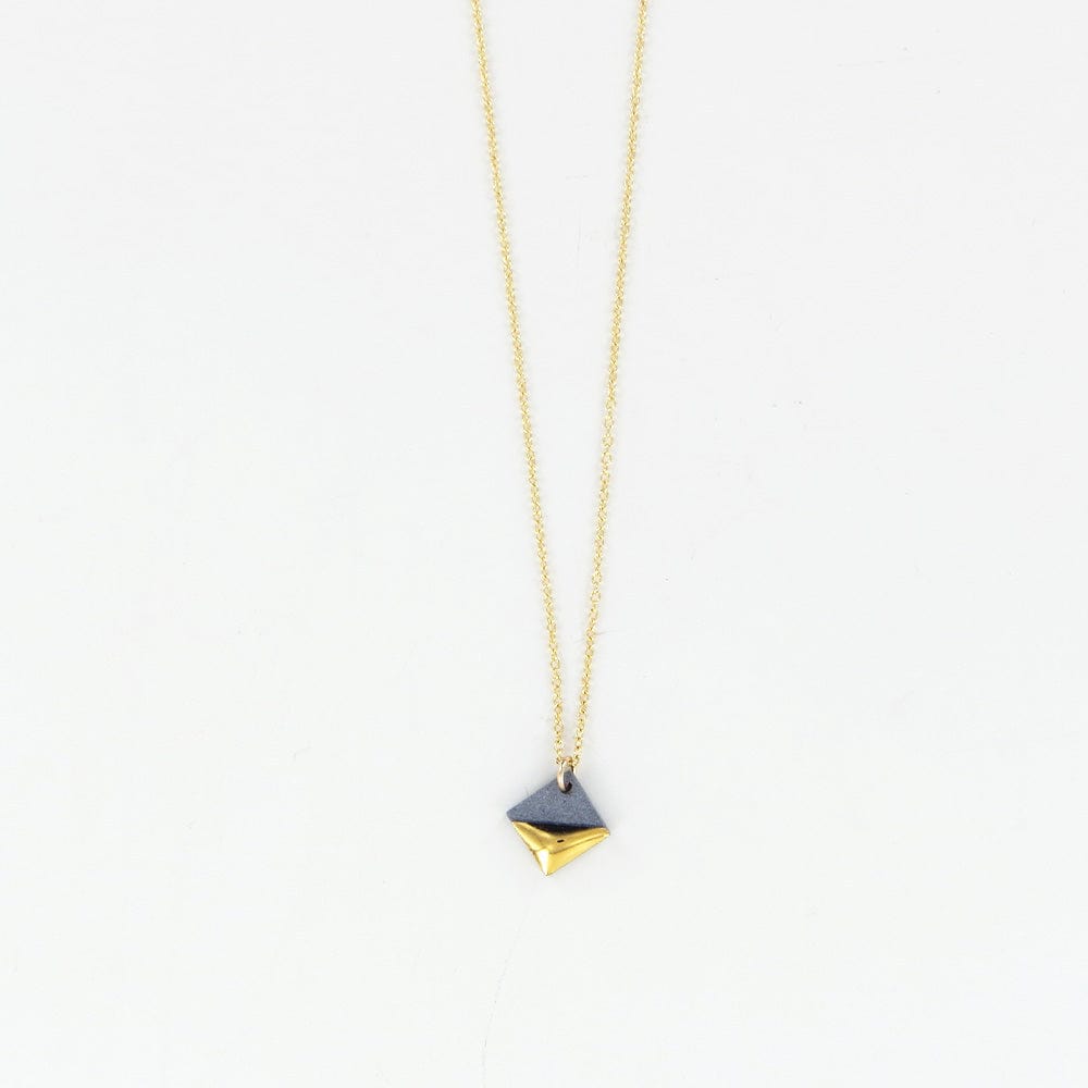 
                      
                        NKL-GF Grey Gold Dipped Square Necklace
                      
                    