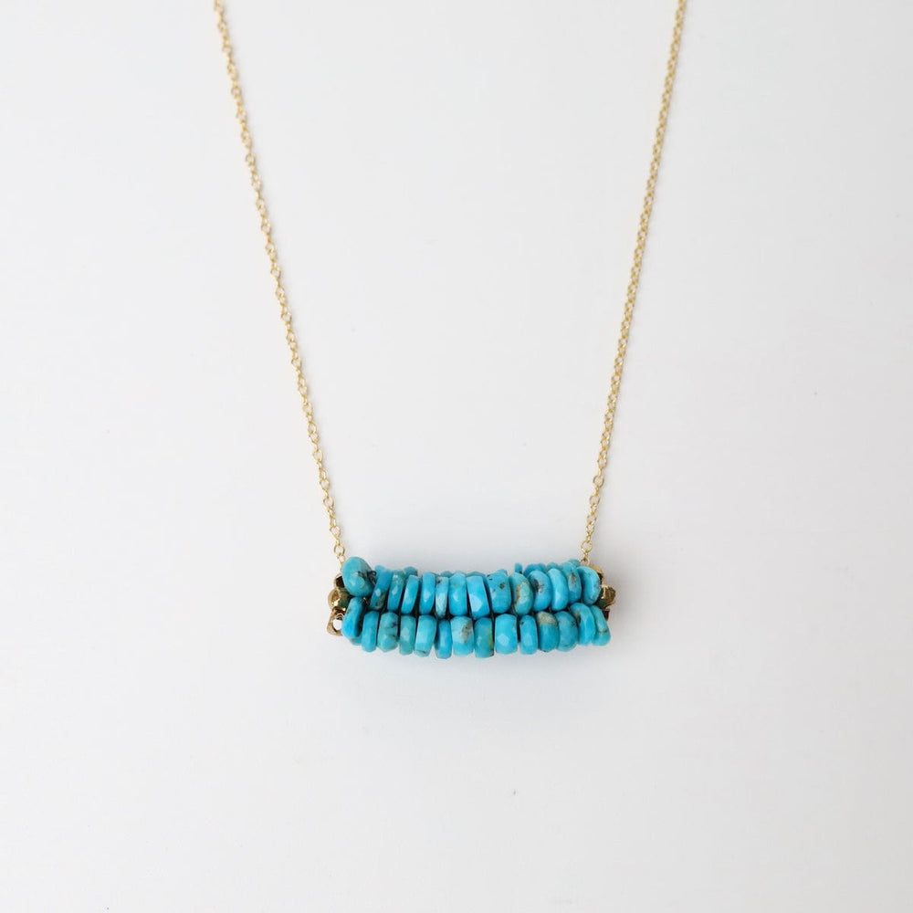 
                      
                        NKL-GF Hand Stitched Arizona Turquoise with Vermeil Trim
                      
                    