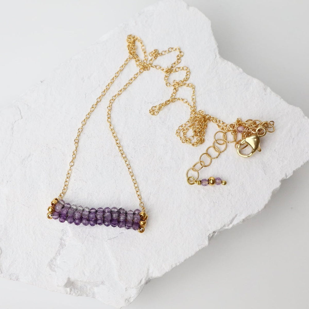 
                      
                        NKL-GF Hand Stitched Shaded Amethyst Gold Trim
                      
                    