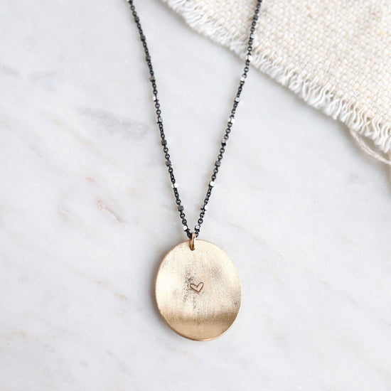 NKL-GF Heart's Crush Gold Necklace