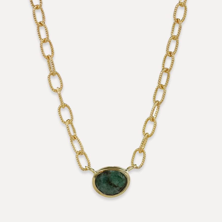 NKL-GF Jolie Necklace - Emerald