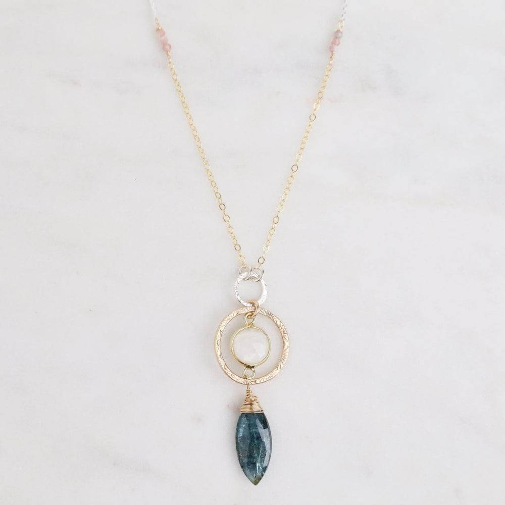 
                      
                        NKL-GF Kyanite Petal Necklace
                      
                    