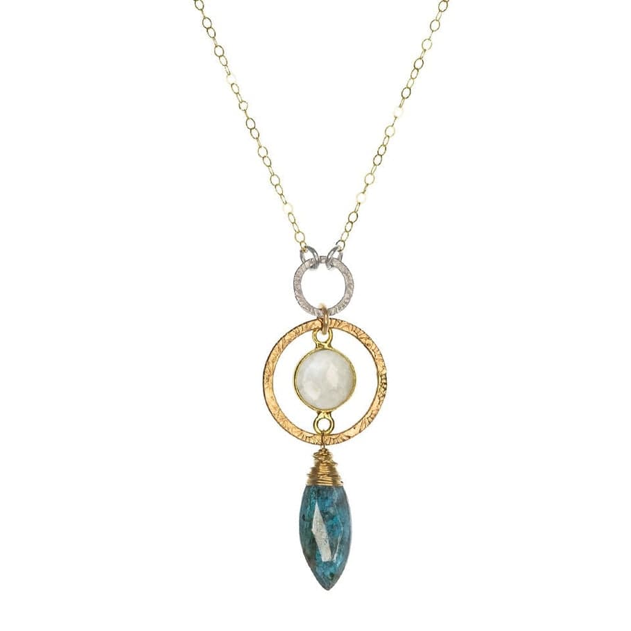 
                      
                        NKL-GF Kyanite Petal Necklace
                      
                    