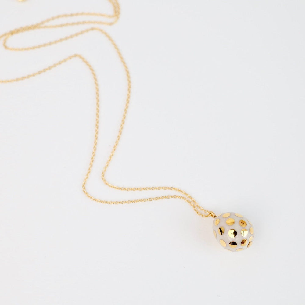 
                      
                        NKL-GF Ladybug Teardrop Necklace - White
                      
                    