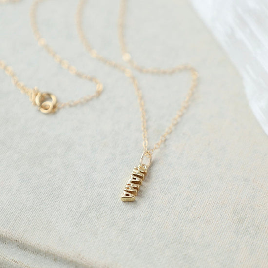 NKL-GF Little Mama Dainty Necklace Gold Filled