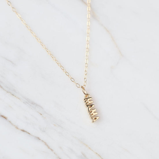 NKL-GF Little Mama Dainty Necklace Gold Filled
