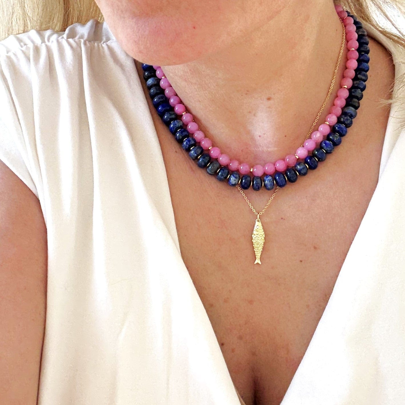 NKL-GF Midnight Skies Lapis Necklace