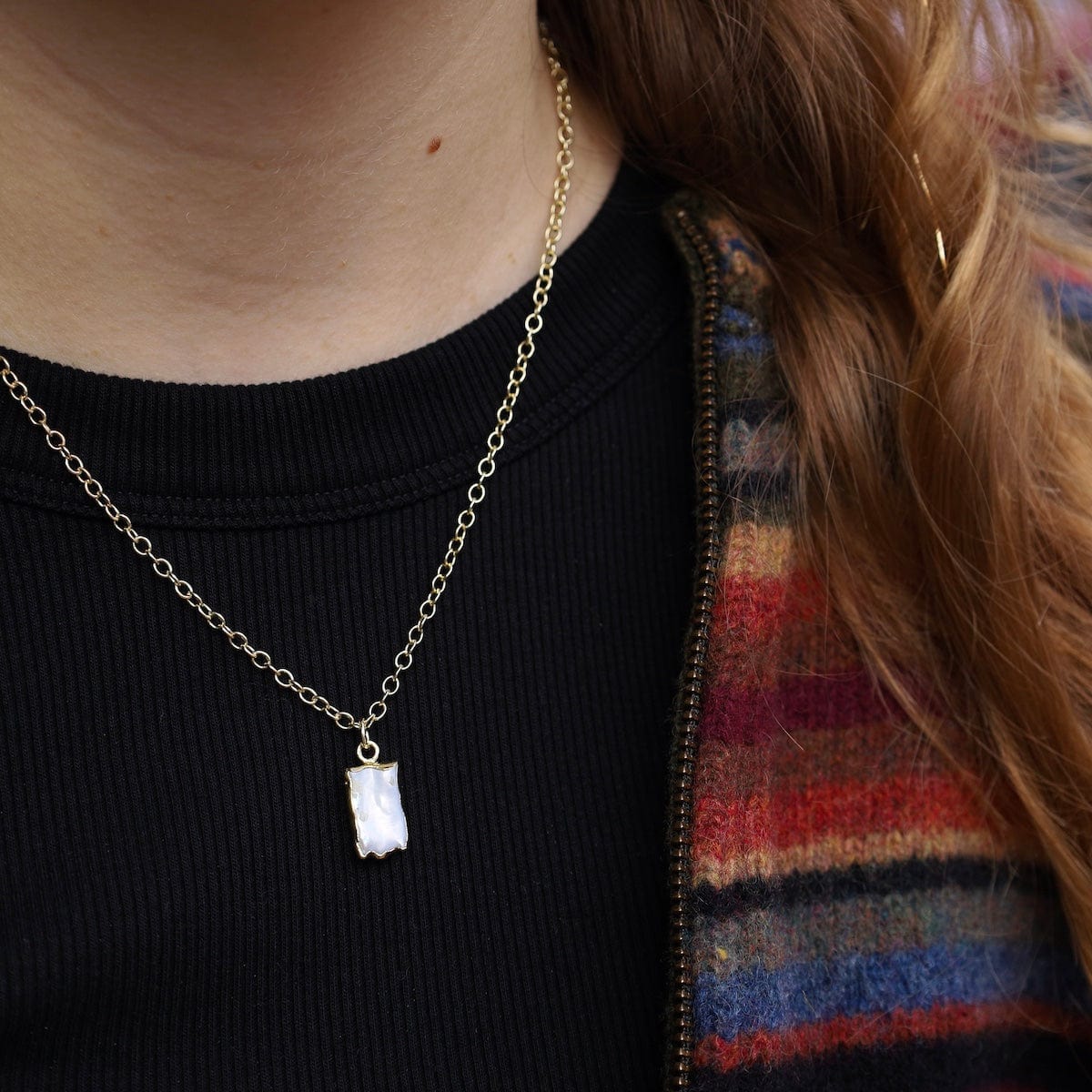 NKL-GF Morgan Pearl Necklace
