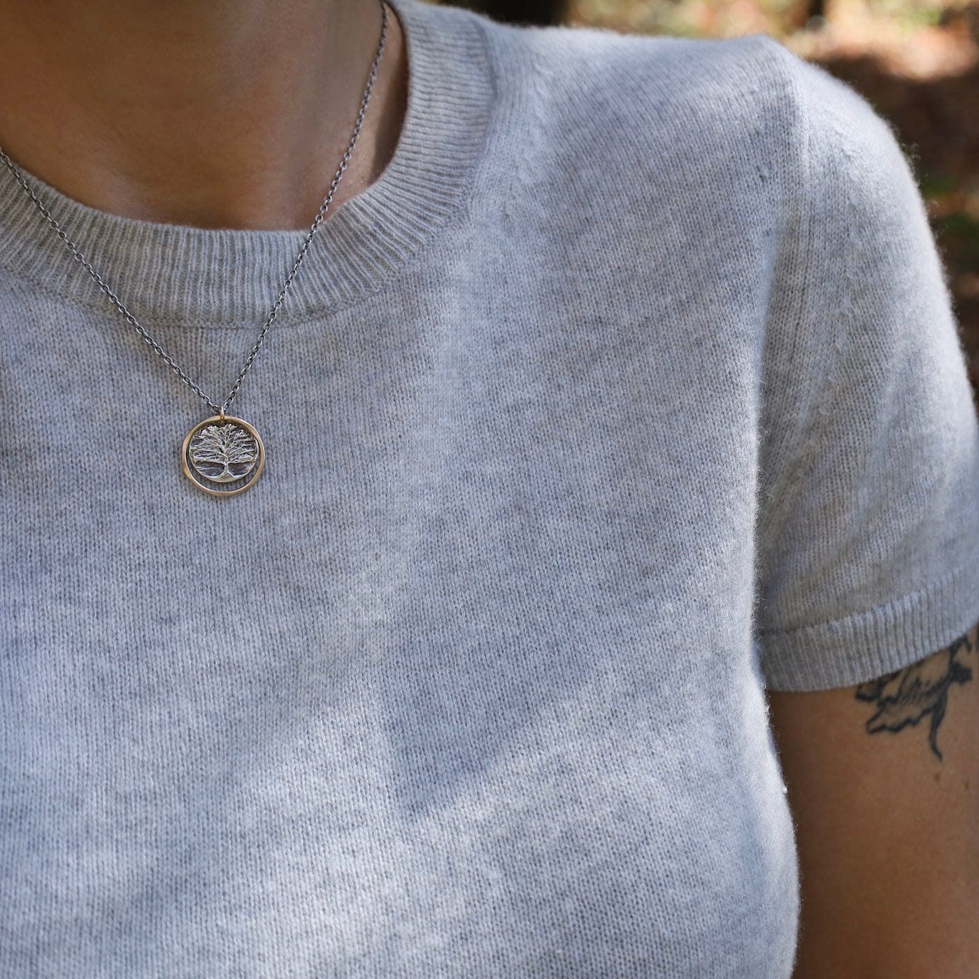 NKL-GF Oak Tree Necklace