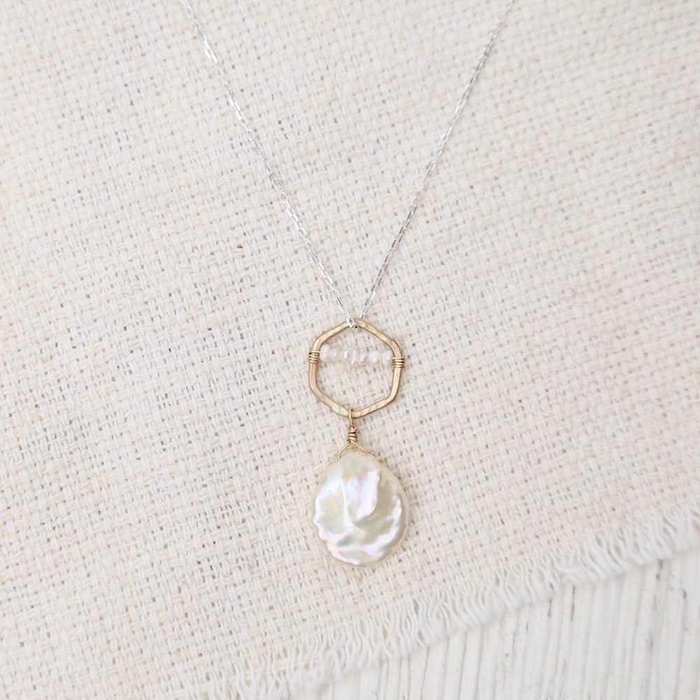 
                      
                        NKL-GF Pearl Reflection Necklace
                      
                    