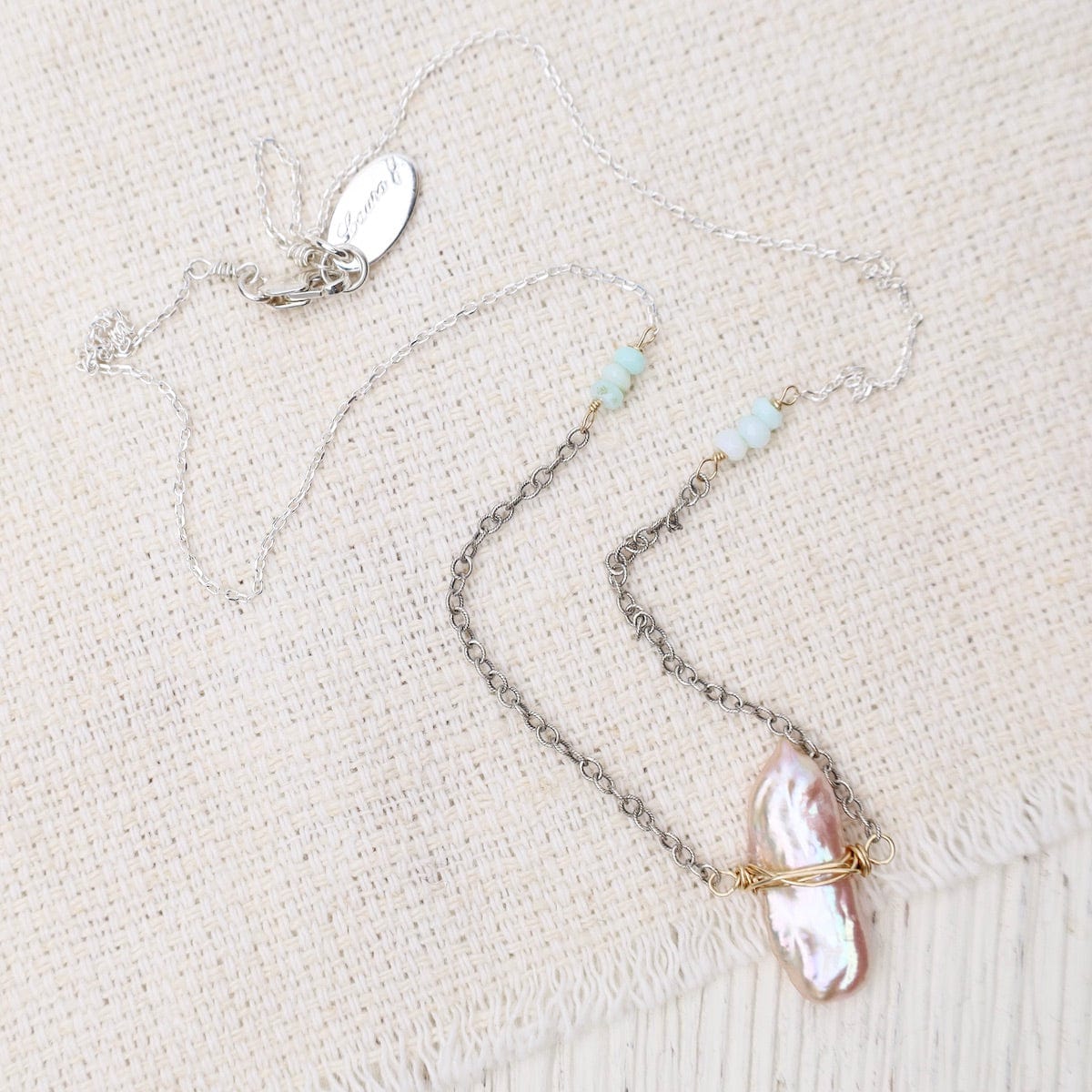 NKL-GF Pearl Warrior Necklace