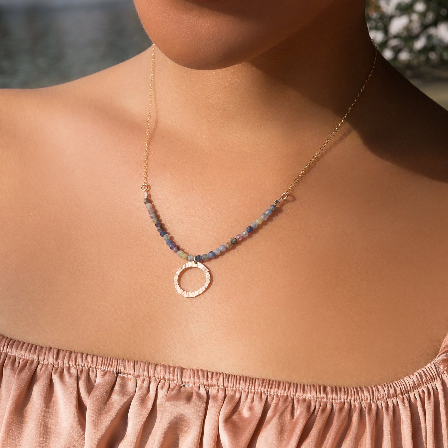 NKL-GF Sapphire Meadows Necklace