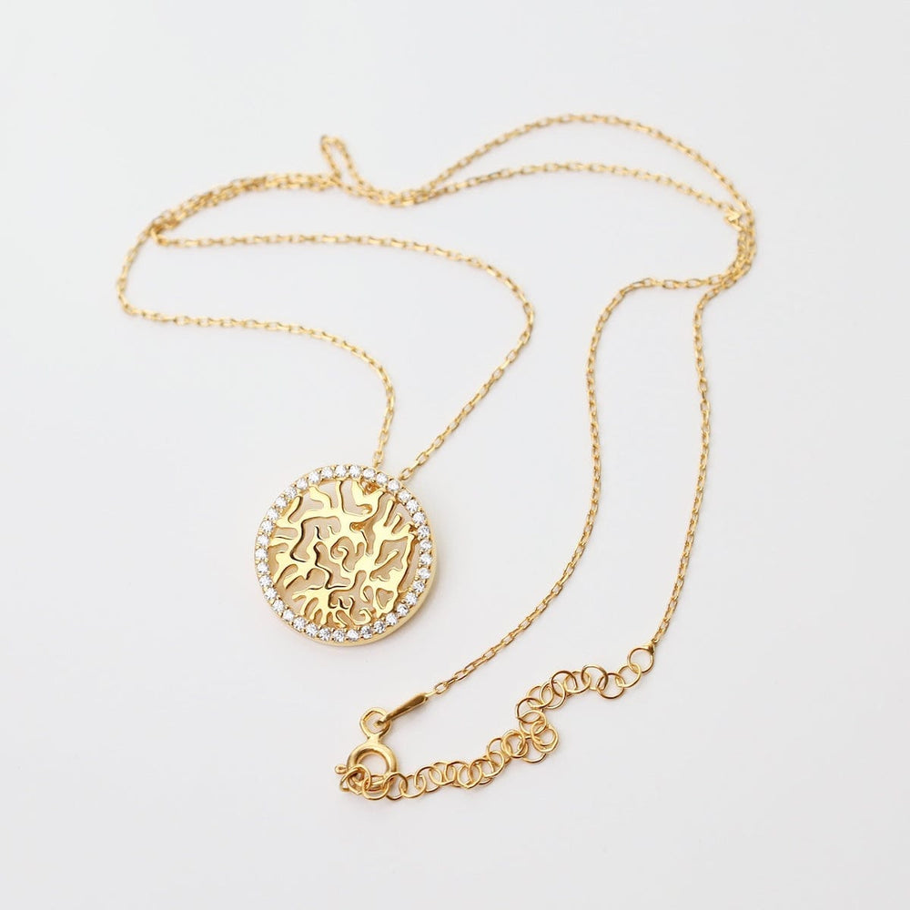 
                  
                    NKL-GF Shema Hebrew Prayer Gold Necklace
                  
                