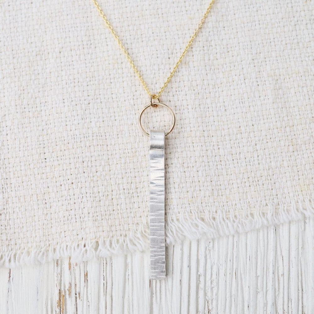 
                      
                        NKL-GF Silver Bar Necklace
                      
                    