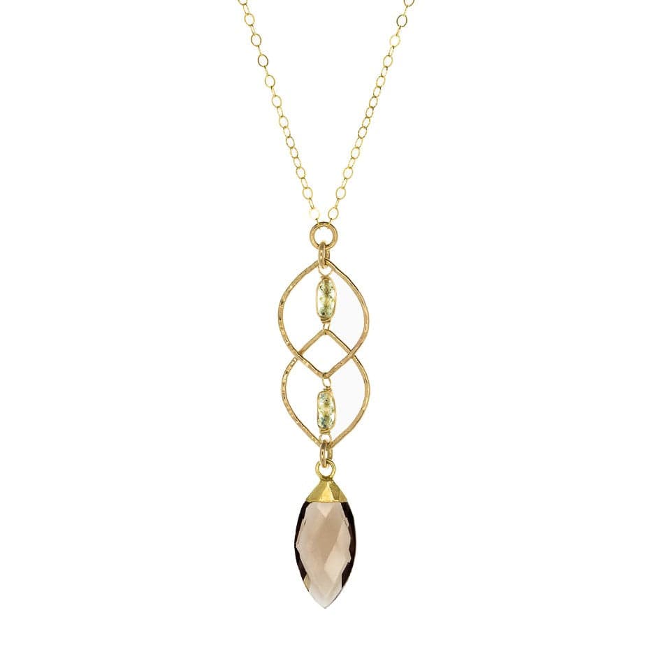 NKL-GF Smokey Cascade Pendant