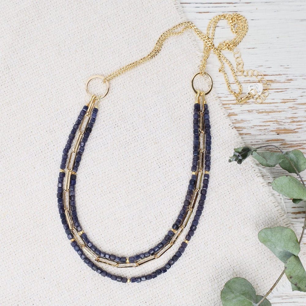 
                  
                    NKL-GF Solara Necklace - Blue Sapphire
                  
                