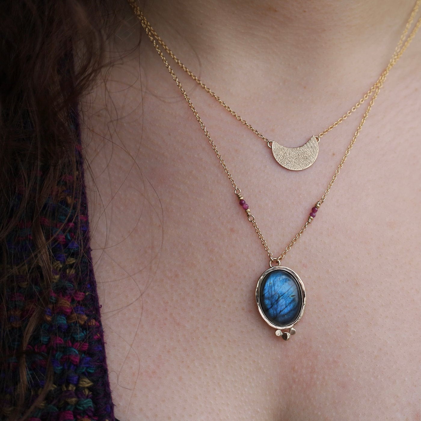 NKL-GF Solstice Labradorite Necklace